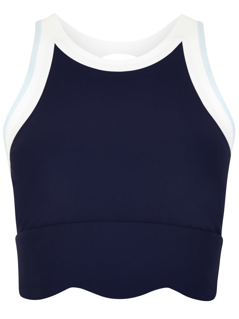 AQUATA Sports bra / Navy