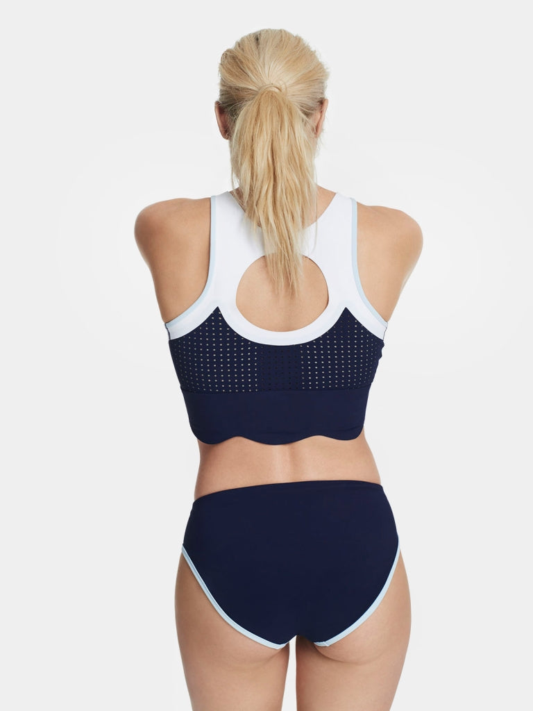 AQUATA Sports bra / Navy