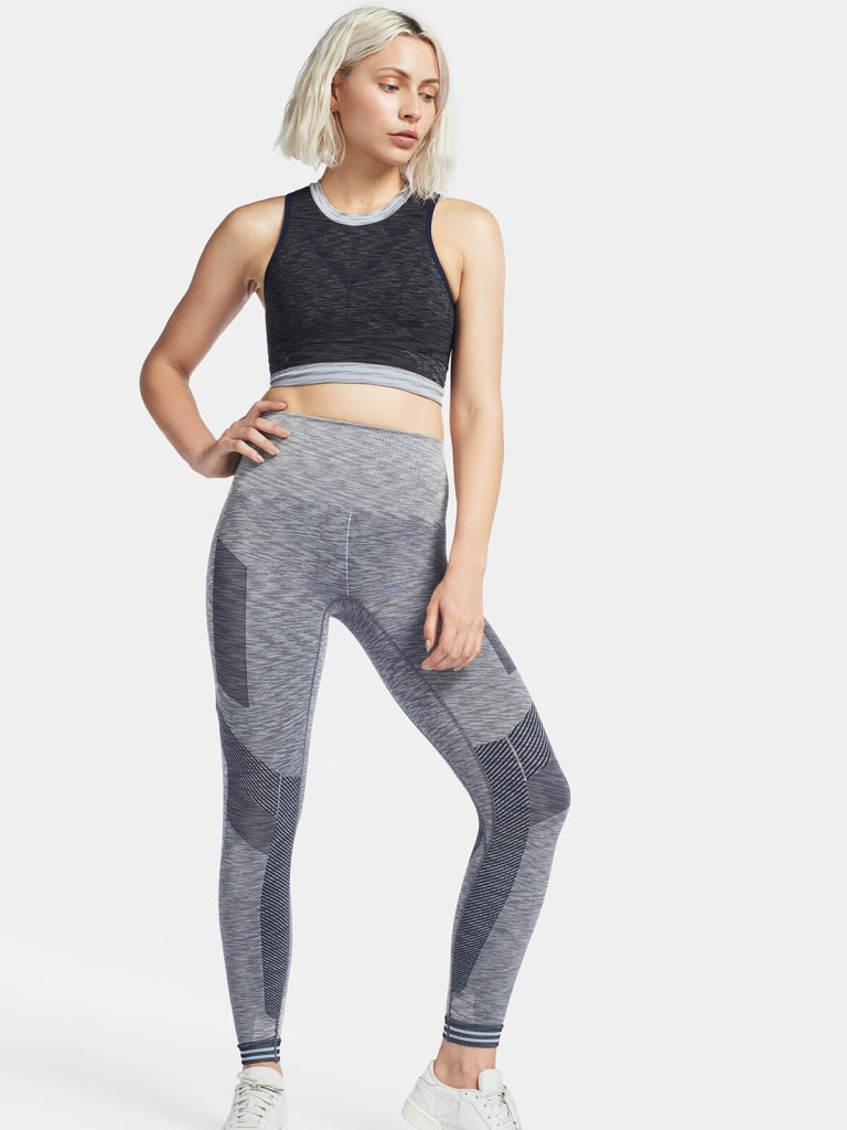 FOCUS Leggings / Light Grey Marl