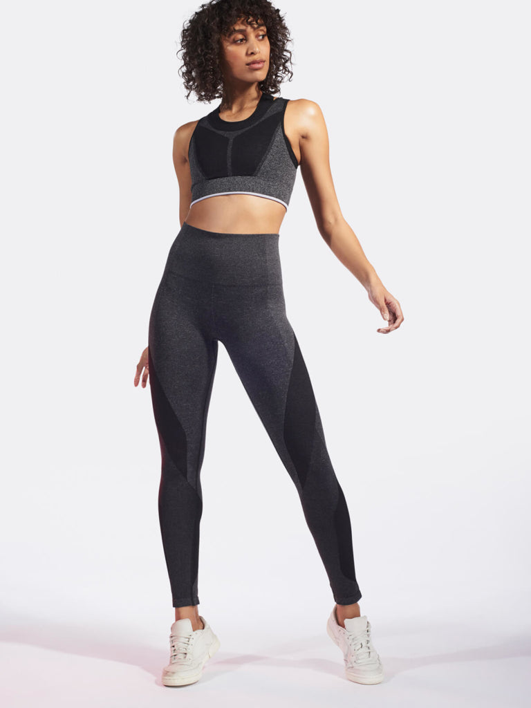 JUNO Sports Bra / Dark Grey Marl