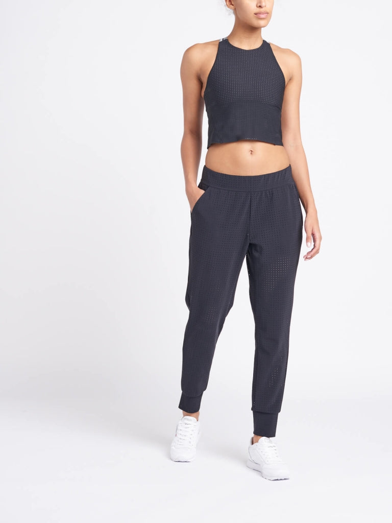JOG Crop Top / Black