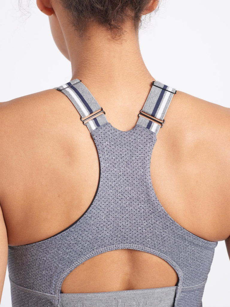 JOG Crop Top / Grey Marl