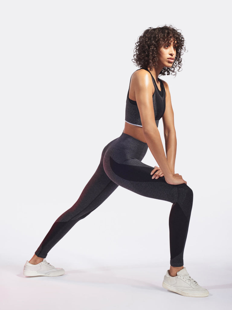 LAUNCH Legging / Dark Grey Marl