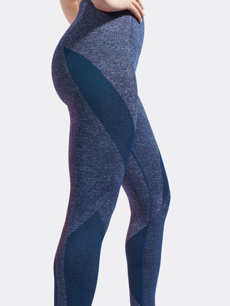 LAUNCH Legging / Light Blue Marl