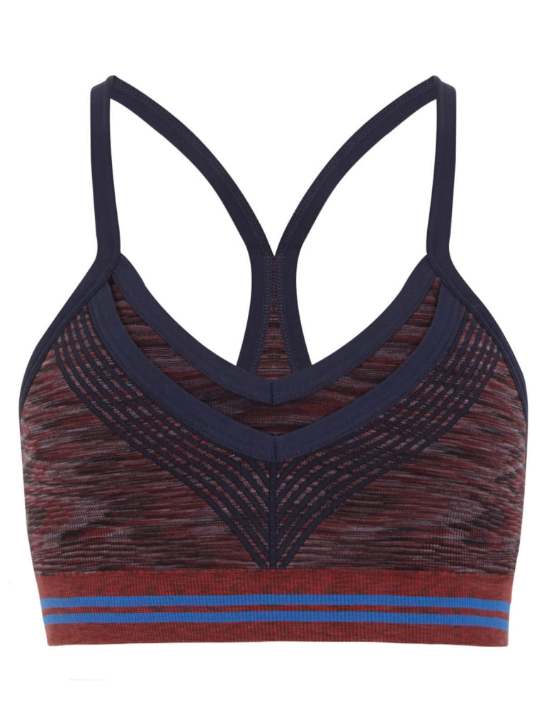 MOONSIDE Sports Bra / Burgundy Marl