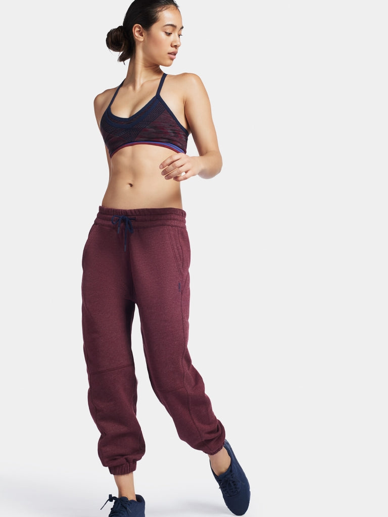 MOONSIDE Sports Bra / Burgundy Marl