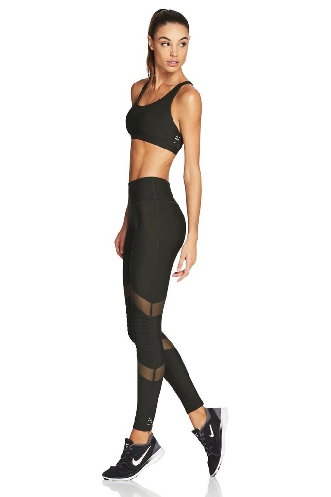 CRISS CROSS Sports Bra / Khaki