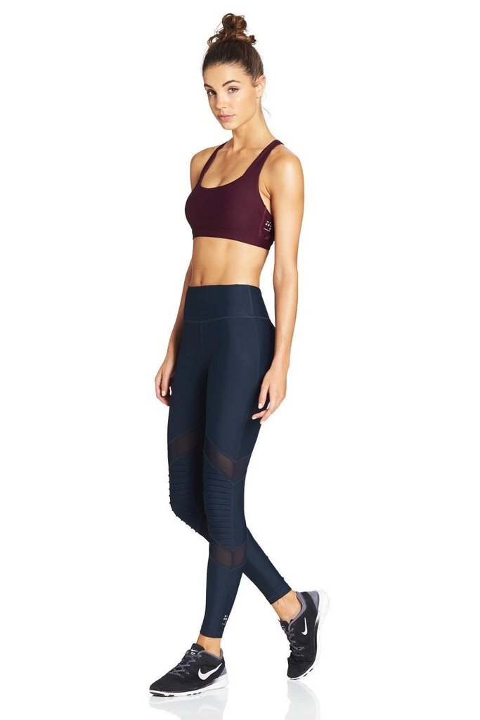 CRISS CROSS Sports Bra / Plum
