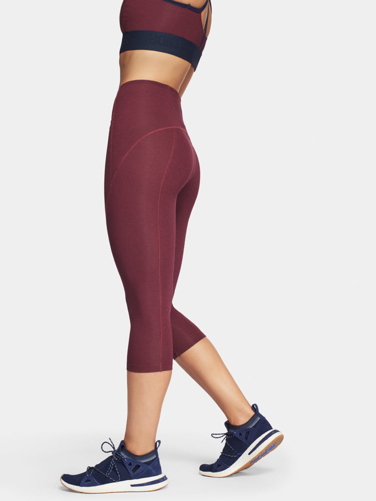 SCUBA ULTRA-FORM Legging / Burgundy Marl