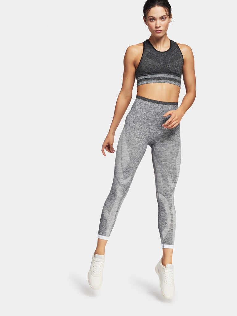 TONE 7/8 Legging / Light Grey Marl