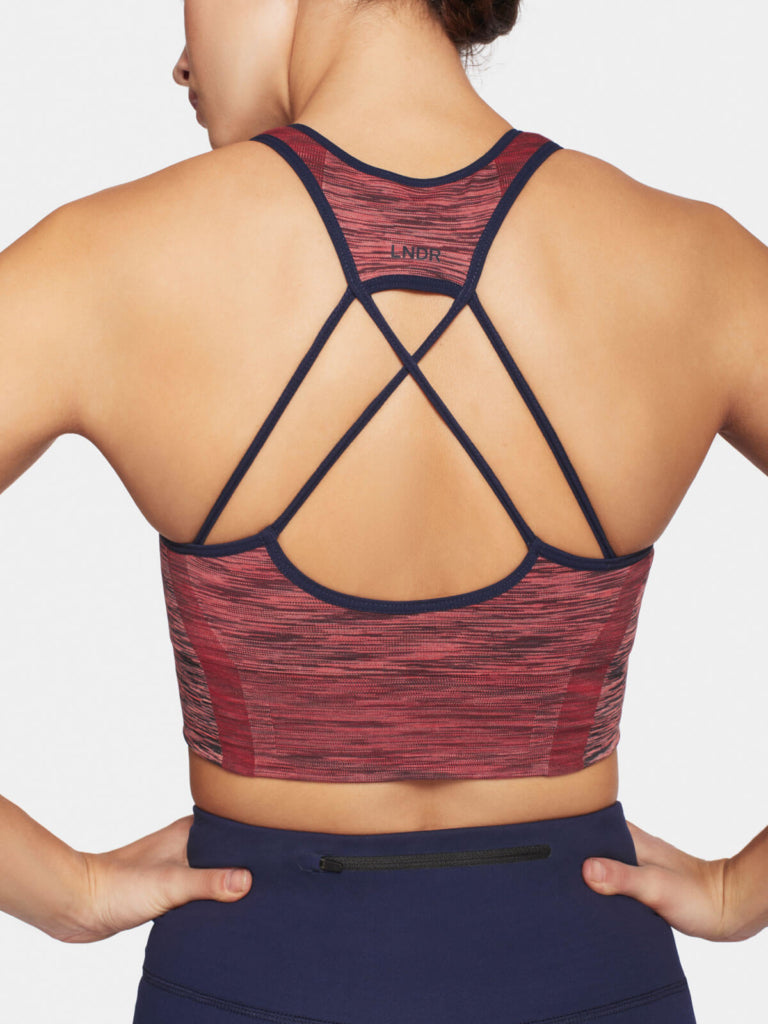 SPACE Sports Bra / Pink Space Dye