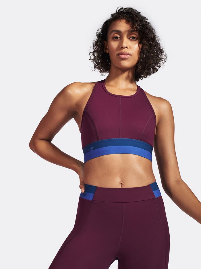 SPAR SPORTS BRA / BLACKBERRY