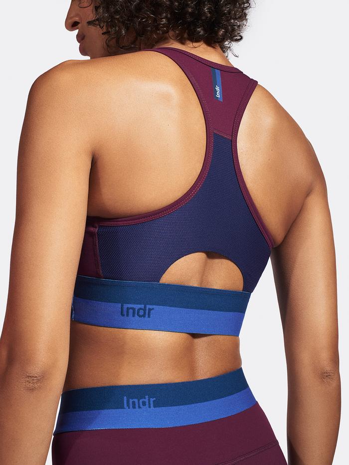 SPAR SPORTS BRA / BLACKBERRY