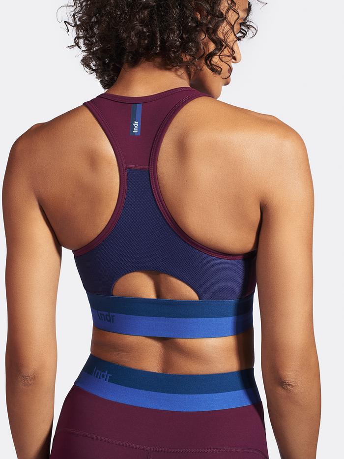 SPAR SPORTS BRA / BLACKBERRY