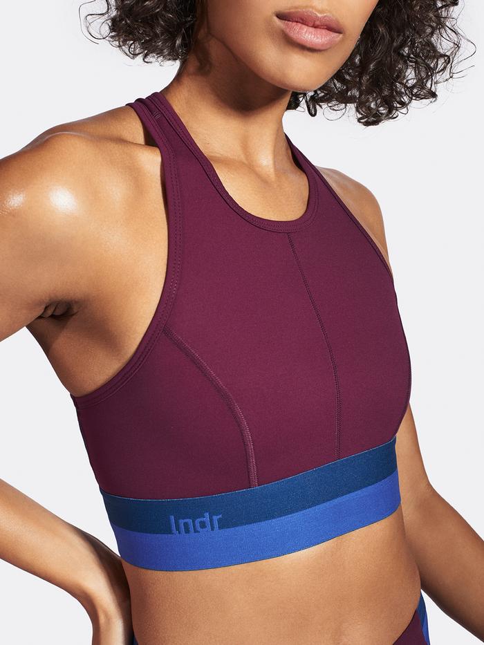 SPAR SPORTS BRA / BLACKBERRY