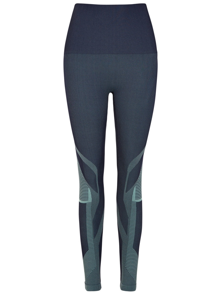 Spectrum Leggings / Navy Aqua