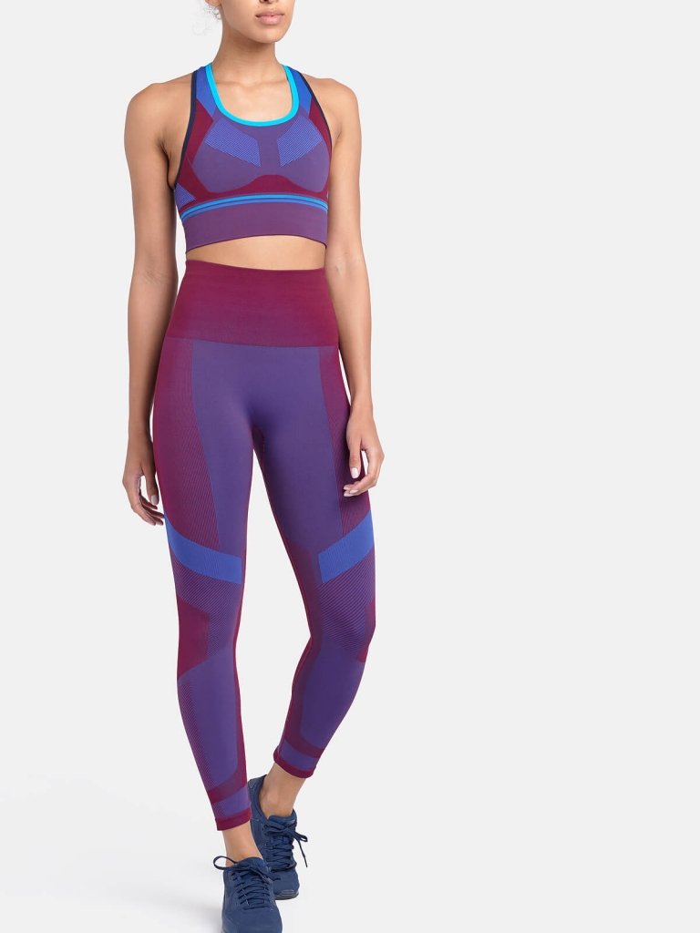 VORTEX Leggings / Burgundy
