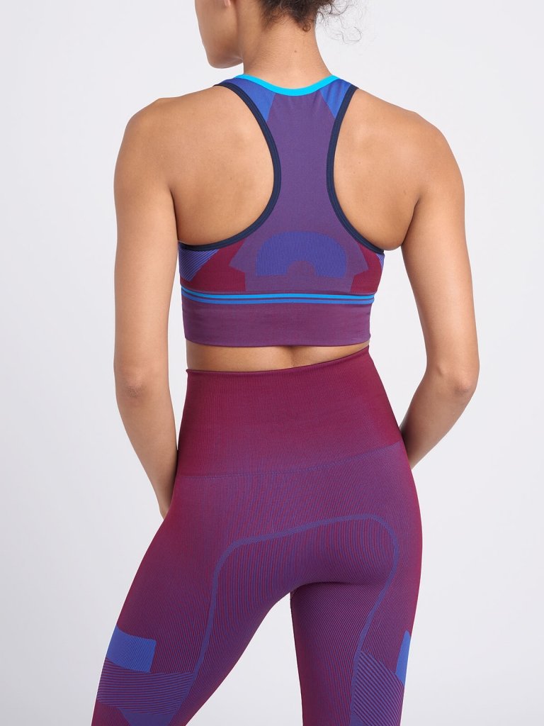 VORTEX Leggings / Burgundy