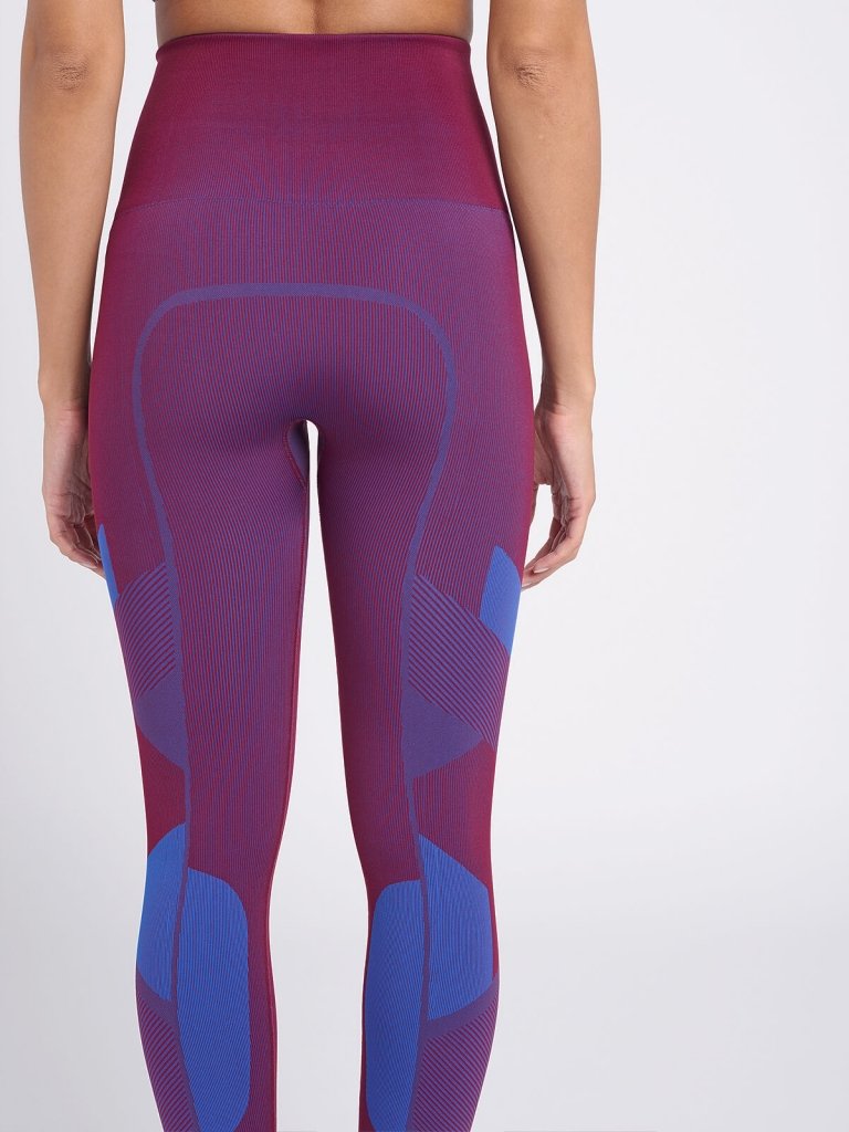 VORTEX Leggings / Burgundy