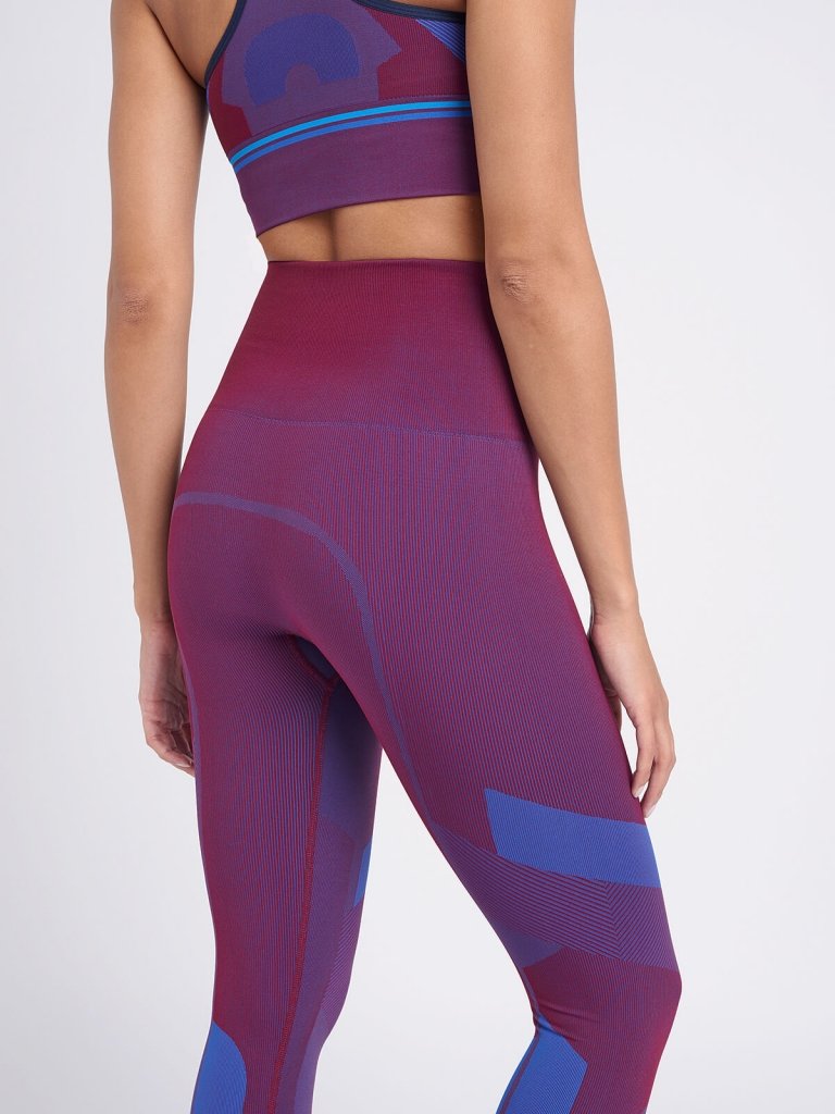 VORTEX Leggings / Burgundy