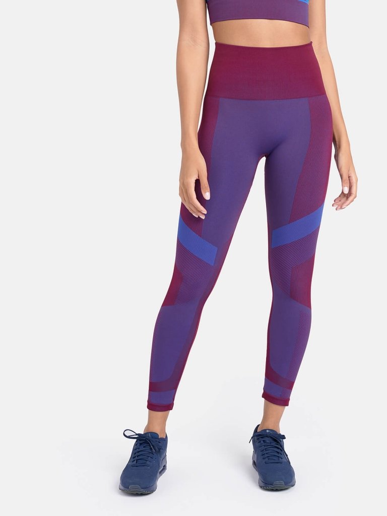VORTEX Leggings / Burgundy